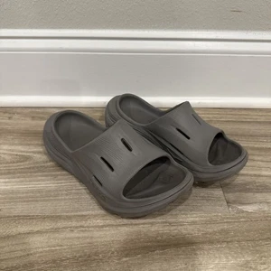 HOKA ONE ONE Unisex Ora Recovery Slide Gris Talla M(4) W(6) - Imagen 1 de 8