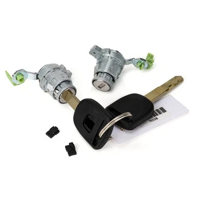 L&R Door Lock Cylinder w/ 2 Keys For 2003-2005 Honda Civic 1.3L 1.7L 72146S73003 - Image 1 of 4