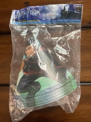 SOMBREROS CONO HARRY POTTER Prisionero de Azkaban (8) ~ Suministros de Fiesta de Cumpleaños Favores Foto 1 de 2