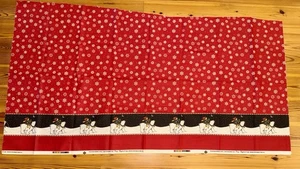 VINTAGE MARY ENGELBREIT "POLAR BEAR BORDER" DAISY KINGDOM COTTON-CHRISTMAS PANEL - Picture 1 of 2