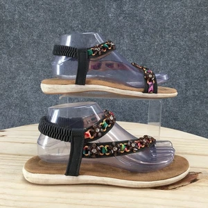 Patrizia by Spring Step Sandals Womens 38 Kalil Ankle Strap Gray Toe-Loop Casual - Picture 1 of 18