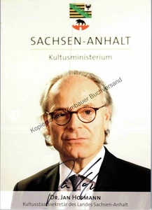 Original Autogramm Jan Hofmann Staatssekretär /// Autogramm Autograph signiert s - Picture 1 of 2