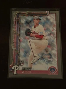 10259 2025 Topps Holiday Glitter RC Mick Abel Philadelphia Phillies - Bild 1 von 1