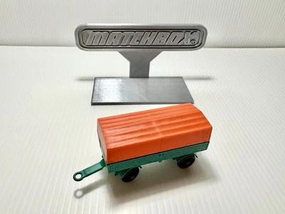 Remolque Mercedes Matchbox vintage con cubierta no. 2 en muy buen estado sin piezas rotas Foto 1 de 4