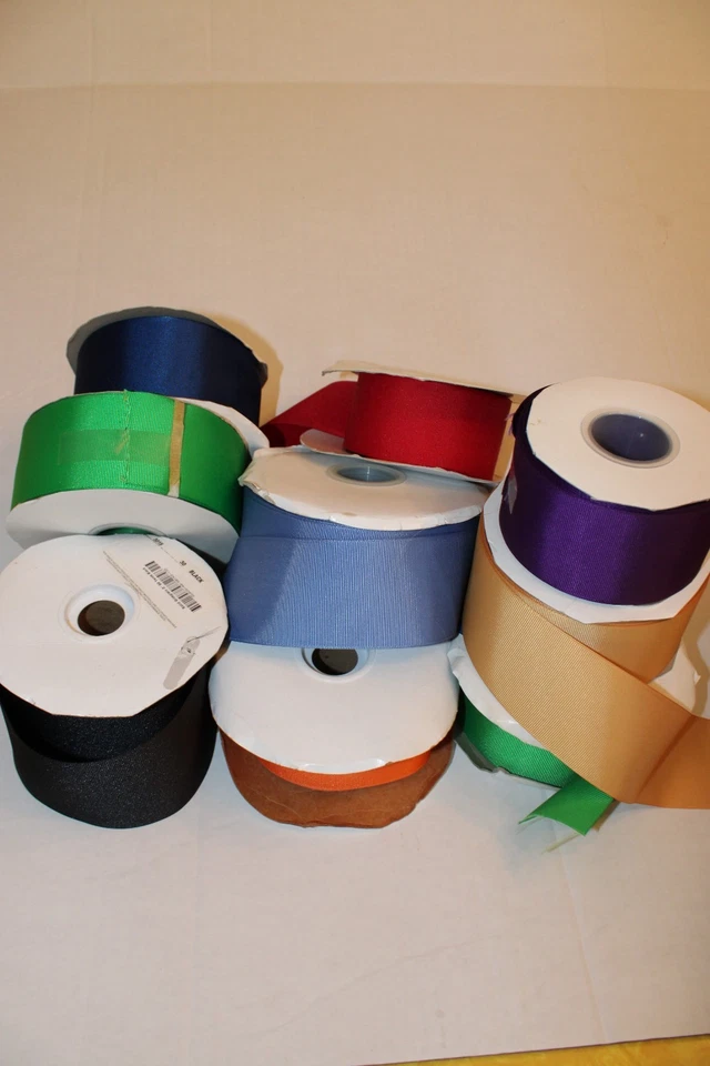 Grosgrain Ribbon Various Colors and Sizes - Image 1 of 2