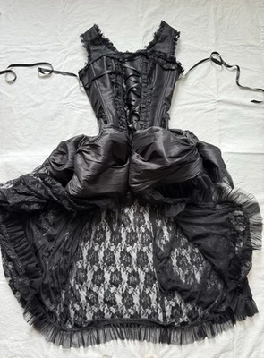 Daisy  Gothic/Victorian Corset Lace Dress Size L/XL - Image 1 of 4