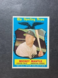 1959 Topps Mickey Mantle All Star 564 Ex/Mt Glossy R4 - Bild 1 von 2