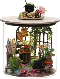 Dollhouse Miniature DIY House Kit Creative Room Dream Bottle Series with Furnitu - Picture 1 of 12