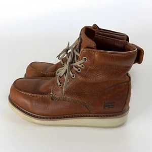 Herren Timberland Pro Wedge 6" Arbeitsstiefel WEICHE ZEHE Braun Vollnarbig 53009 - Bild 1 von 21