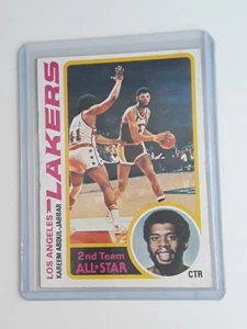 Tarjeta Topps Kareem Abdul Jabbar Los Angeles Lakers 1978-79-Hofer-#110 - Imagen 1 de 1