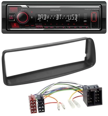 Kenwood MP3 Bluetooth USB DAB Autoradio für Peugeot 206 (ab 1998) - Bild 1 von 4