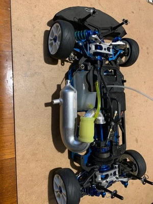 Vintage Team Associated NTC3 Nitro TC3 1/10 Onroad Rc Mostly Alloy Roller - Image 1 of 4