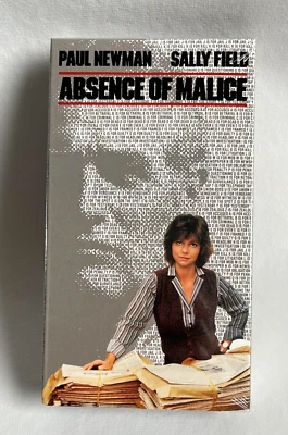 Absence of Malice: Paul Newman Sally Field VHS New Sealed Watermark - Image 1 of 4