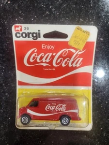 Corgi 36 Coca-Cola Delivery Van Vintage 1978-Diecast 1/64 - Picture 1 of 2
