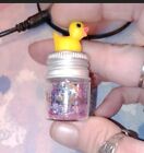 Custom Made glitter mini wishing duck bottle