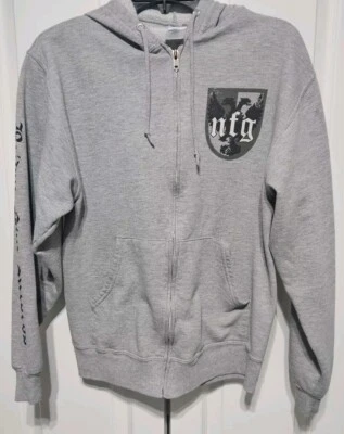 Sudadera con Capucha Nueva Encontrada Glory Cremallera Talla Pequeña Bridge 9 Discos Pop Punk Foto 1 de 4