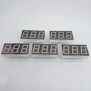 US Stock 5pcs 0.56 inch 3 Digit Red Led Display 7 Segment Common Cathode - Picture 1 of 3