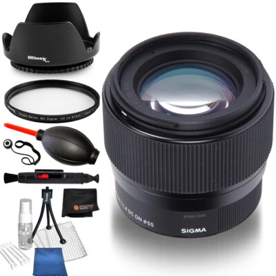 Sigma 56mm f/1.4 DC DN Contemporary Lens (Nikon Z) Bundle - AUTHORIZED DEALER - Image 1 of 2