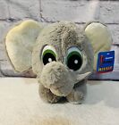 Six Flags Winner Grey Elephant Plush Animal Approximately 9.5 Inches Tall
