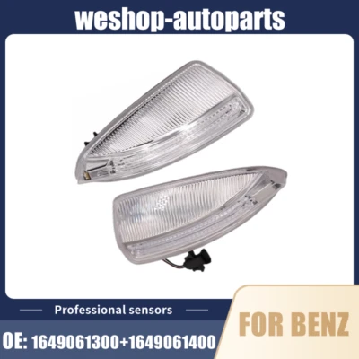 1Pair Door Side Mirror Turn Signal Lamp Light For Mercedes Benz X164 GL350 GL450 Foto 1 de 4