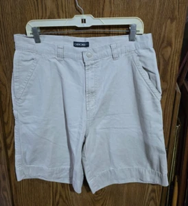 Cherokee Khaki Shorts Size 34 100% Cotton - Picture 1 of 2