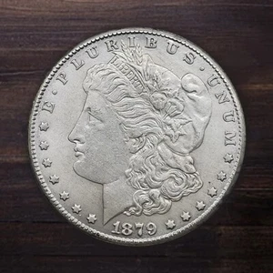 1879 S Morgan Silver Dollar $1 Coin Brilliant Uncirculated - Picture 1 of 3