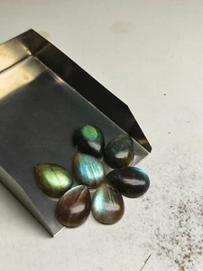 Gorgeous Labradorite Pear Stone 13x18mm - Limited Stock - Picture 1 of 11