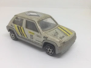 MAJORETTE 1/51 RENAULT 5 SUPERCINQ GT TURBO Nº205 MONTECARLO 1985 VINTAGE - Imagen 1 de 8