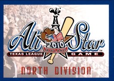 2010 Texas League All-Stars North #NNO Header Logo - NM Baseball Card