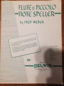 BELWIN FLAUTO & PICCOLO ORTO NOTE, WEBER, 1951 - Foto 1 di 3