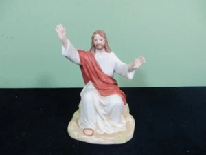 Homco Home Interiors Greatest Story Ever Told Sermon on the Mount 6" Figurine - Picture 1 of 6
