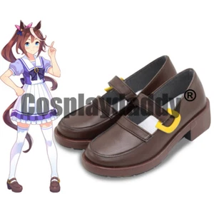 Uma Musume Pretty Derby Special Week Tracen Academy Cosplay Shoes X002 - Picture 1 of 4