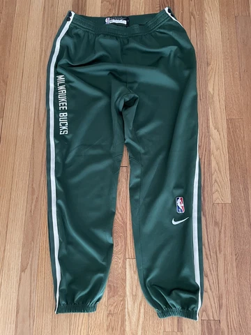 Nike NBA Milwaukee Bucks #11 Brook Lopez Player Issued Game Pants 2XLT Cover