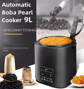 Automatic Tapioca Pearl Cooker 9L Boba Machine Pearl Milk Tea Store Equipment - Picture 1 of 12