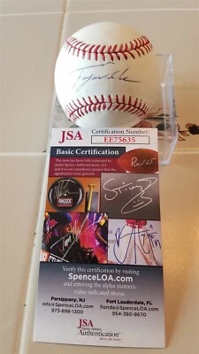 Béisbol firmado por Taijuan Walker OML certificado de autenticidad JSA METS Foto 1 de 2