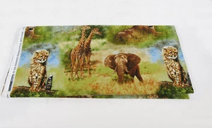 5 Yards Robert Kaufman Nature Studies 16300 286 Wild Scenic Cotton Fabric 44" Wi - Picture 1 of 5