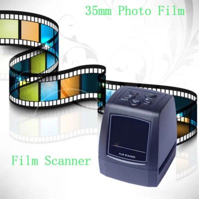35mm Negative Slide Film Scanner Photo Digitizer Converter Old Photo to Digital - Image 1 of 4