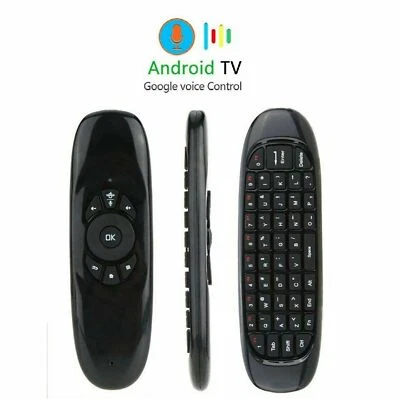 Voice Remote Google Control Air Mouse Bluetooth/USB for PC Android Smart TV Box - Image 1 of 4
