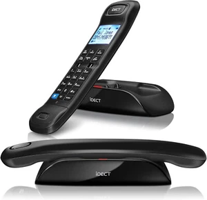 I-DECT Twin Cordless Phones Loop Lite Plus with Built-in Answering Machine - Picture 1 of 6