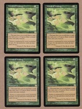 MTG - 4X Words of Wilding X4 - Onslaught - Rare EX/NM+ - Playset