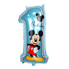  32" 1 Birthday Giant Foil Balloon Boy Decor Mickey Minnie Mouse Gift Party Kids