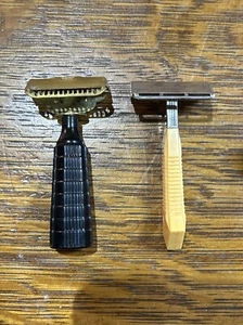 Lotto rasoi di sicurezza vintage GEM - 2 - Foto 1 di 12