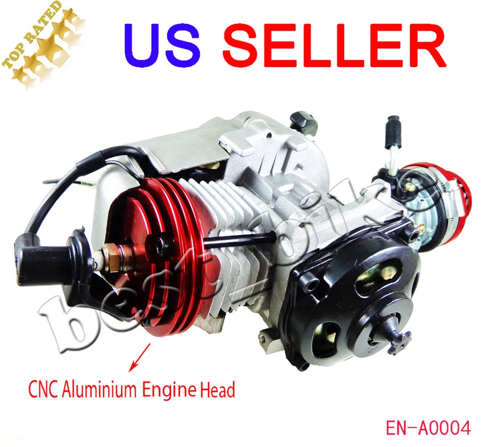 High Performance Engine Motor for 47 49cc Mini ATV 2-stroke Scooter Pocket Bike