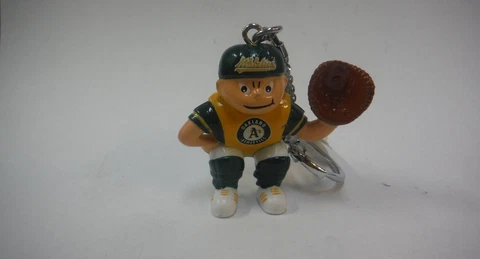 J.F. Sports MLB Oakland Atheletics Lil' Sport Baseball Keychain Cover