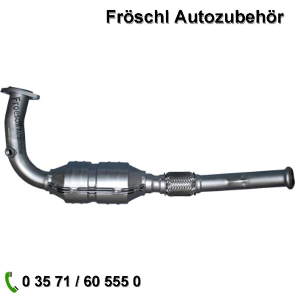 Katalysator Kat Hosenrohr mit Flexrohr für Renault Clio Kangoo Rapid 1.4 1.6 a* - Bild 1 von 1