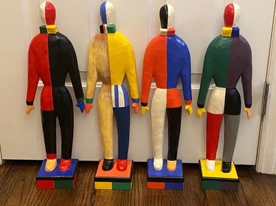 Autentiche statue sportive Kazimir Malevich Museo Guggenheim 1996 - Immagine 1 di 4