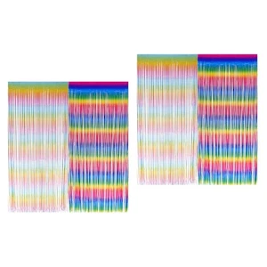 Set of 2 Decoration Party Background Birthday Decorative - Picture 1 of 12