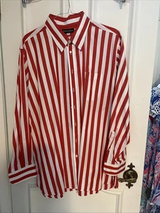 Bullock and Jones X XL men’s red stripe shirt - Picture 1 of 3
