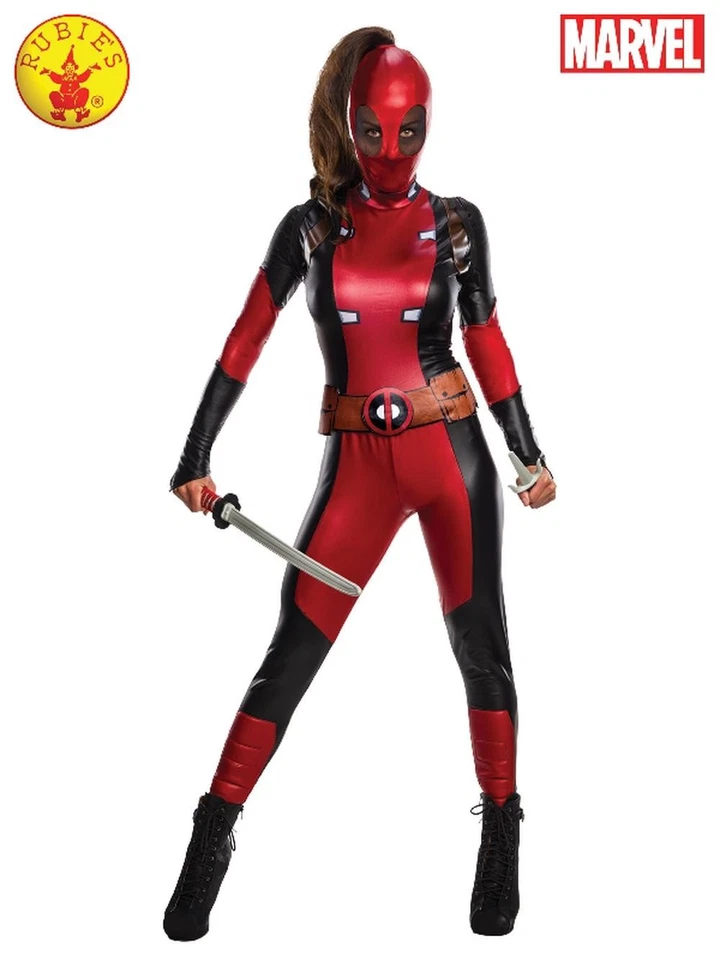 Deadpool Secret Wishes Costume - Ladies-XS - Rubies - Image 1 of 1