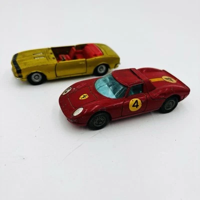 Corgi Ferrari Berlinetta 250 Le Mans Chevrolet Camaro SS Toy Cars Vintage Toys - Image 1 of 4